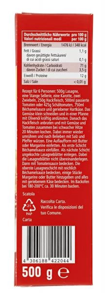 Jeden Tag Lasagne