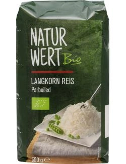 NaturWert Bio Langkorn Reis Parboiled