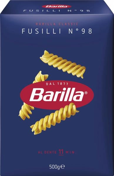 Barilla Pasta Nudeln Fusilli No 98