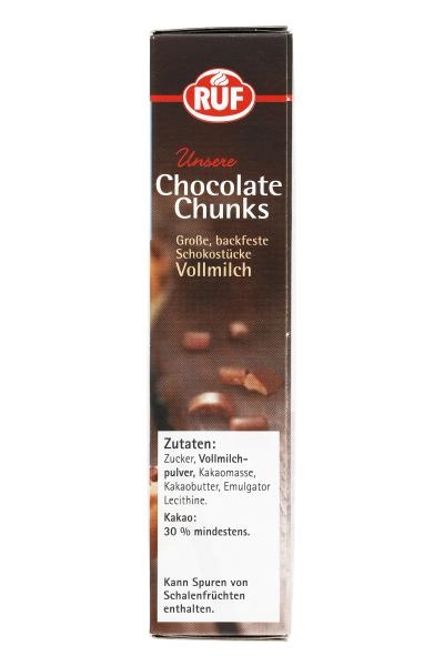 Ruf Choco-Chunks Vollmilch XXL