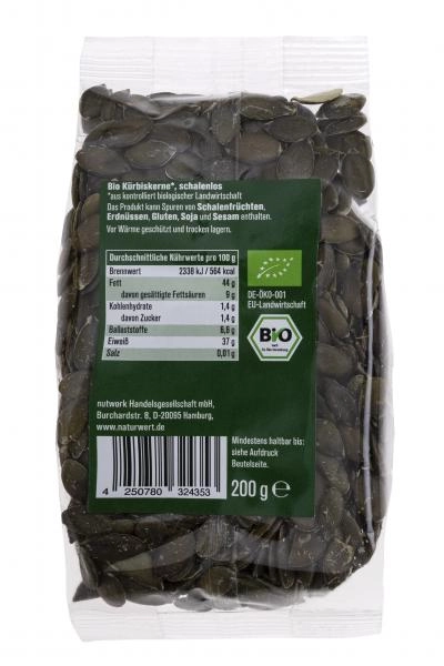 NaturWert Bio Kürbiskerne