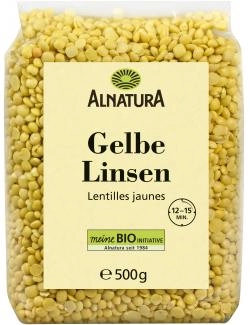 Alnatura Gelbe Linsen