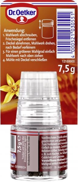 Dr. Oetker Gourmet Vanille Mühle