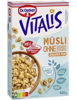 Dr. Oetker Vitalis Knusper Pur Müsli