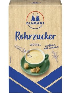 Diamant Würfel Rohrzucker unraffiniert