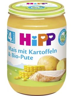 Hipp Mais mit Kartoffeln & Bio-Pute