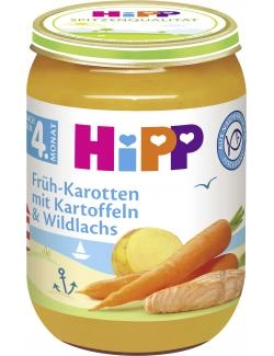 Hipp Früh-Karotten mit Kartoffeln & Wildlachs