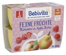 Bebivita Feine Früchte Himbeere in Apfel-Birne