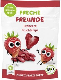 Freche Freunde Fruchtchips 100% Erdbeere