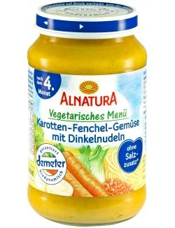 Alnatura Karotten-Fenchel-Gemüse mit Dinkelnudel