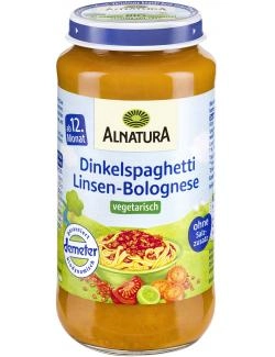 Alnatura Dinkelspaghetti Linsen-Bolognese