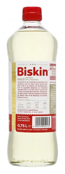 Biskin Gold Reines Pflanzenöl