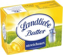 Landliebe Butter rahmig-frisch streichzart