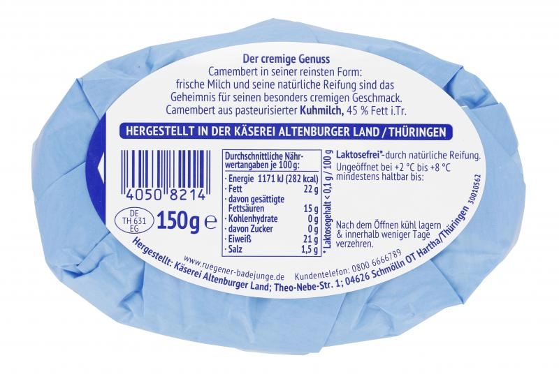 Rügener Badejunge Camembert Der Cremige