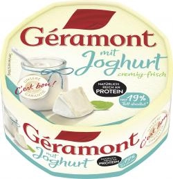 Géramont mit Joghurt