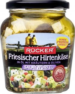 Rücker Friesischer Hirtenkäse in Öl mit Kräutern & Oliven