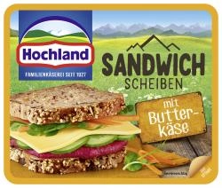 Hochland Sandwich Scheiben mit Butterkäse