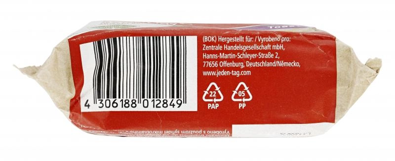 Jeden Tag Schmelzkäse-Scheiben Toast