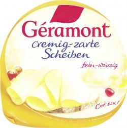 Géramont cremig-zarte Scheiben fein würzig