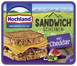 Hochland Sandwich Scheiben mit Cheddar