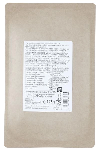 Alnatura Bergbauern Kräuterkäse