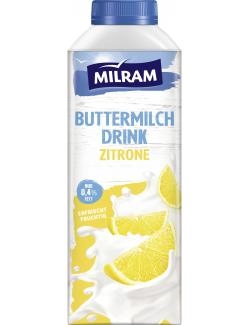 Milram Buttermilch Drink Zitrone