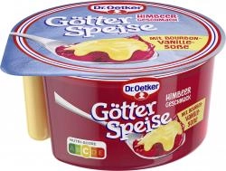 Dr. Oetker Götterspeise Himbeer & Vanillesauce