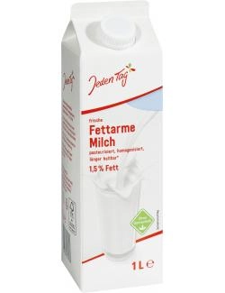 Jeden Tag Frische fettarme Milch 1,5%