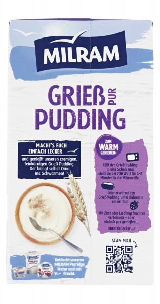 Milram Grießpudding Pur