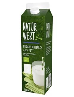 NaturWert Bio Frische Vollmilch 3,8%