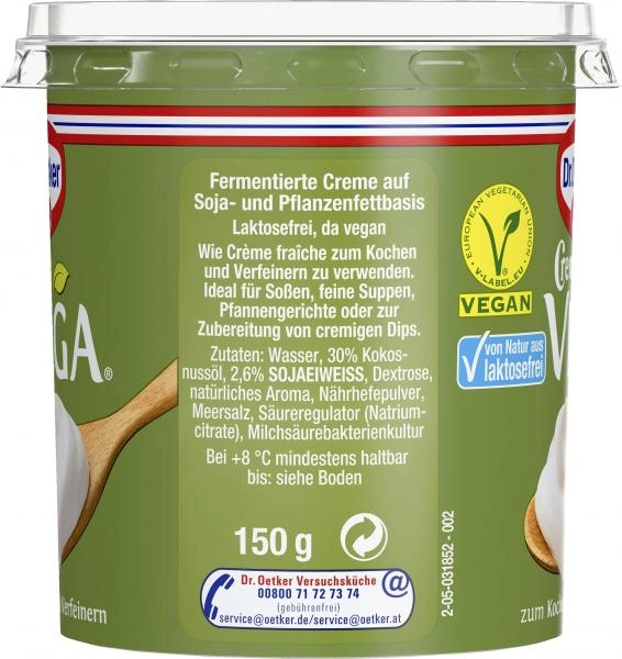 Dr. Oetker Creme Vega