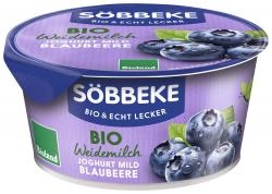 Söbbeke Bio Weidenmilch Joghurt Mild Blaubeere