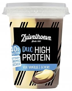 Zuivelhoeve Duo High Protein Vla Vanille & Schoko