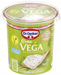 Dr. Oetker Creme Vega mit Gartenkräuter