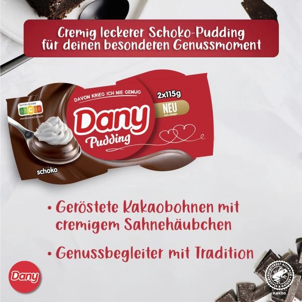 Dany Pudding Schoko