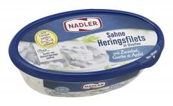 Nadler Sahneheringsfilets mit Gurken & Äpfeln