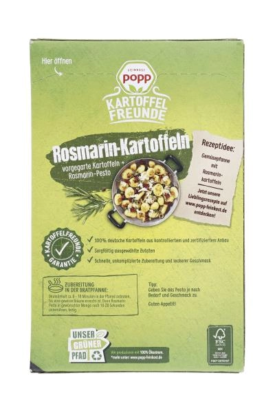 Popp Rosmarin-Kartoffeln mit Rosmarin-Pesto