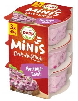 Popp Brotaufstrich Heringssalat Minis