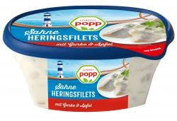 Popp Feinkost Sahne-Heringsfilets