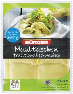 Bürger Maultaschen traditionell schwäbisch