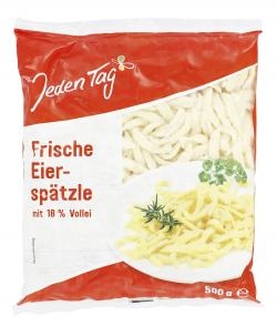 Jeden Tag Frische Eierspätzle