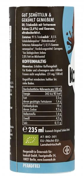 Koawach Original Schoko-Drink mit Koffein