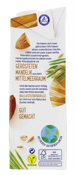 Alpro Hafer & Mandel UHT vegan