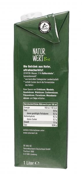 NaturWert Bio Hafer Drink