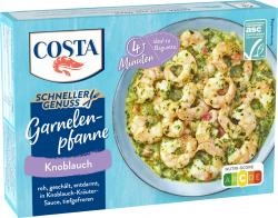 Costa Garnelen Pfanne Knoblauch