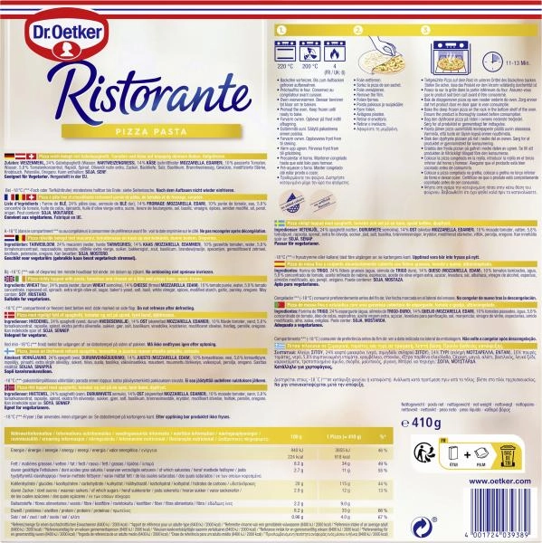 Dr. Oetker Ristorante Pizza Pasta