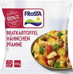 Frosta Bratkartoffel Hähnchen Pfanne