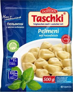 Dovgan Taschki Pelmeni mit Putenfleisch