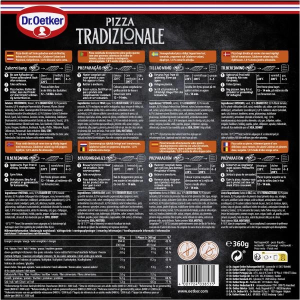 Dr. Oetker Pizza Tradizionale Diavola Calabrese