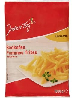 Jeden Tag Backofen Pommes Frites Feinschnitt